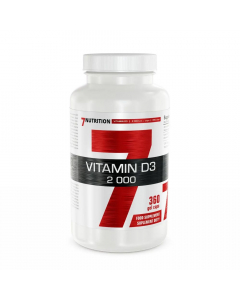 7nutrition vitamin d3 2000 360 gel caps