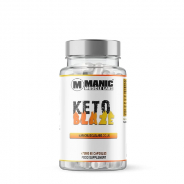 Manic Muscle Keto Blaze 60 caps | Fat Burner 