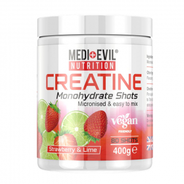 Medi Evil Creatine Monohydrate Shots 400g