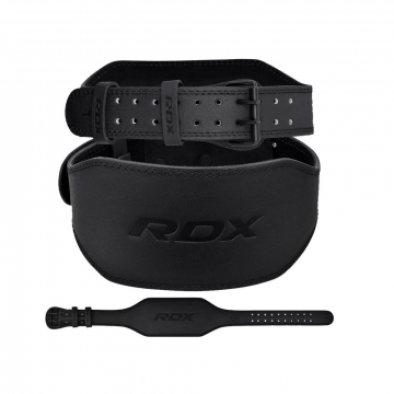 RDX Belt 6" Leather Full Black