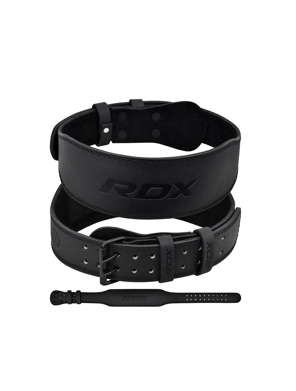 Rdx 4 inch leather weightlifting online belt