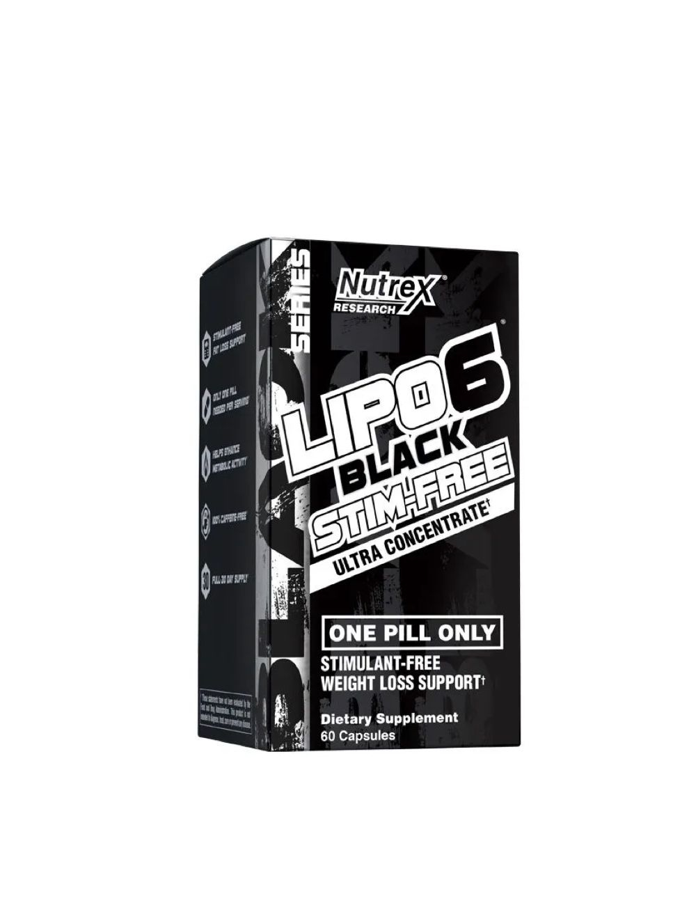 Nutrex Lipo 6 Black UC Stim Free 60 caps