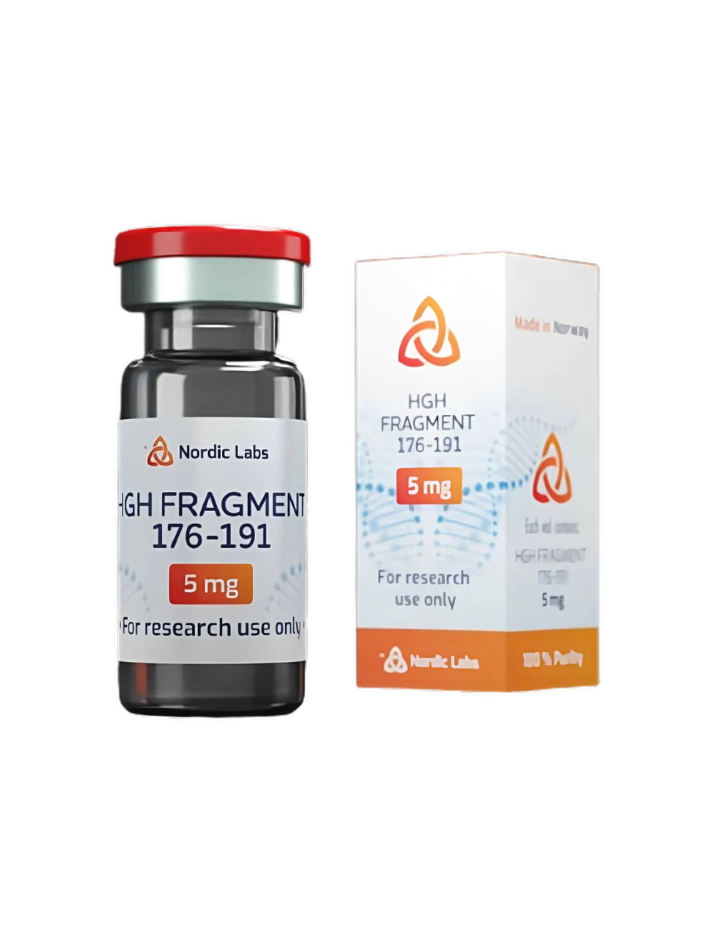 Nordic Labs HGH FRAGMENT 176 191 5mg Peptide for Fat Loss and